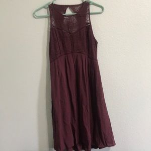 Burgandy Dress